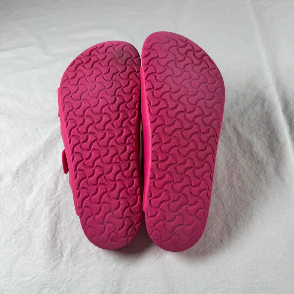 Birkenstock Kid's Size 34 US 3 Pink EVA Arizona Double Strap Sandals